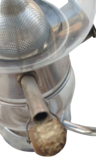 1920 NOSTALJİK MACARİSTAN ÜRETİMİ ELEKTRİKLİ FİLİTRE SİFON KAHVE MAKİNESİ CİFT CAM HAZNE