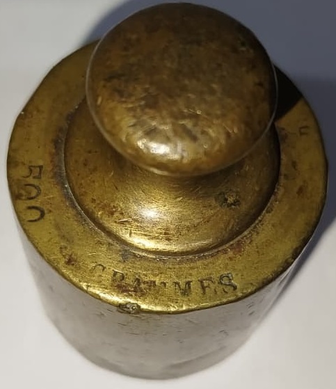 OSMANLI DAMGALI FRANSIZ FİRMASI YAPIMI 500 GIRAM GRAMMES PİRİNC AGIRLIK ÜZERİNDE OLDUKCA FAZLA DAMGASI VARDIR