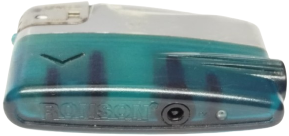 AUTHENTIC RONSON LIGHTER 47002 ATEŞLEME SİSTEMİ MANYETOLU CAKMAK (TAŞ VE PİL GEREKTİRMEZ)  PLASTİK SEFFAF KASA