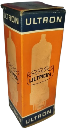 1940 ULTRON 6SQ7 TUBE LAMP  LAMBA VAKUM TÜPÜ RADYO LAMBASI KUTUSUNDA KULLANILMAMIS
