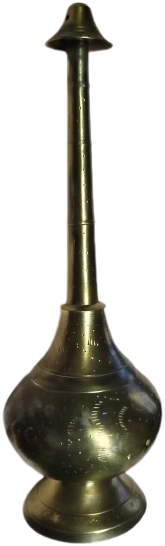 GÜLABDAN (GÜL SUYU SERPİCİ) İÇERİSİNE GÜL SUYU KONULAN OZEL GUNLERDE PİRİNC UZERİ KALEM İSLEMELİ