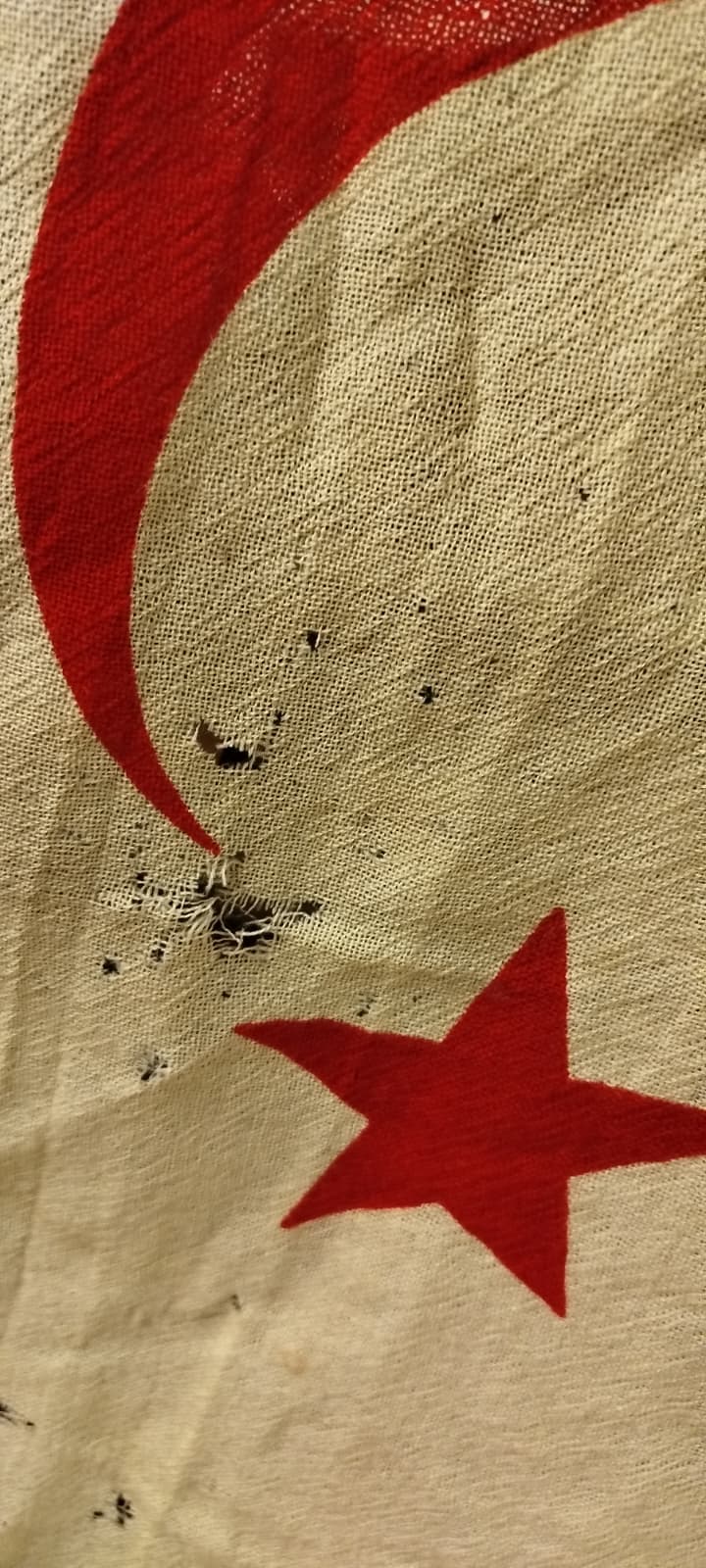 KUZEY KIBRIS TÜRK CUMHURİYETİ (KKTC) BAYRAĞI KIBRIS YUN BAYRAK ORJİNAL BEYAZ KIRMIZI