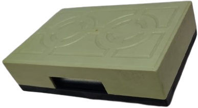 1970 ANTİKA DEKORATİF TASARIMLI MEKANİK DİNG DONG KAPI ZİLİ  