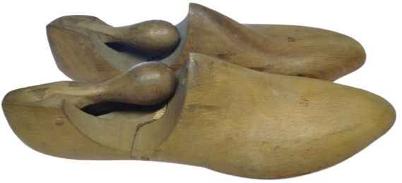 1950 AHSAP AYAKKABI KALIP ANTİKA DEĞERİNDE AHŞAP EL İŞÇİLİĞİ EKLEMLİ HAREKETLI SIKISTIRMALI AYAKKABI KALIBI
