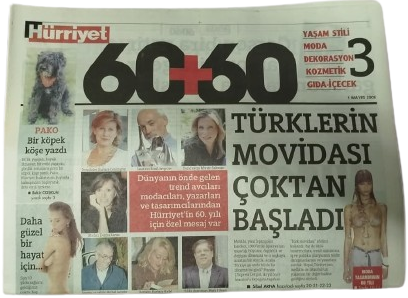 HÜRRİYET GAZETESİ 60. YIL ÖZEL KOLEKSİYON EKİ VE İLK SAYI 1 MAYIS 1948 1 MAYIS 2008 TARİHLİ NOSTALJİK GAZETE SETİ 7 ADET POETİNDE