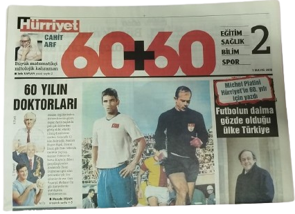 HÜRRİYET GAZETESİ 60. YIL ÖZEL KOLEKSİYON EKİ VE İLK SAYI 1 MAYIS 1948 1 MAYIS 2008 TARİHLİ NOSTALJİK GAZETE SETİ 7 ADET POETİNDE