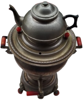 CE Zİ NE ELEKTİRİKLİ DEMLİKLİ SEMAVER  CEZİNE MARKA LÜKS ELEKTRİKLİ İSTANBUL YAPIMI NOSTALJİK SEMAVER VE DEMLİK TAKIMI