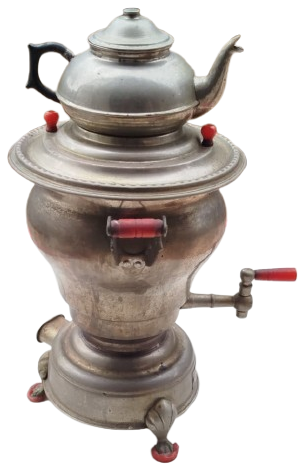 CE Zİ NE ELEKTİRİKLİ DEMLİKLİ SEMAVER  CEZİNE MARKA LÜKS ELEKTRİKLİ İSTANBUL YAPIMI NOSTALJİK SEMAVER VE DEMLİK TAKIMI