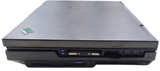 NOSTALJIK IBM THINKPAD 570 TYPE 2644 LAPTOP VE ULTRABASE DOCKING STATION 1999 ISKOCYA URETIMI KOLEKSIYONLUK OZEL SERI