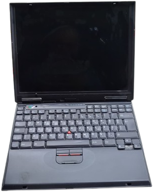 NOSTALJIK IBM THINKPAD 570 TYPE 2644 LAPTOP VE ULTRABASE DOCKING STATION 1999 ISKOCYA URETIMI KOLEKSIYONLUK OZEL SERI