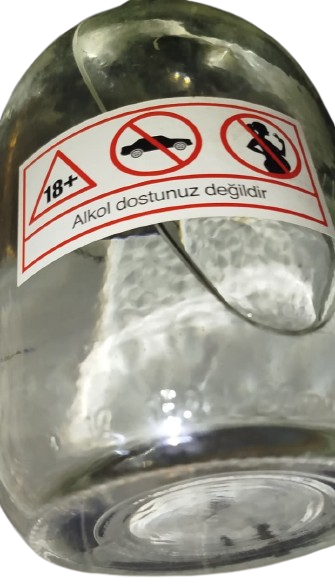 SEVILEN EVIN 1500 ML KULPLU SİSEDE SEK KIRMIZI SARAP TURK SARAAPCILIK KLASIGI BOS SİSE