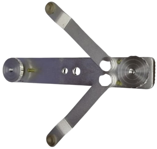 AGFA STUDIOLUX ANTİKA FOTOĞRAF MAKİNESİ VE FLAŞ TUTUCU BRAKET ALMAN MALI KOLEKSİYONLUK APARAT ALUMİNYUM