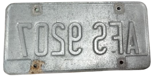 PLAKA 2001 OHIO ABD ORJİNAL EYALET ARAÇ PLAKASI KOLEKSİYONLUK LUCAS COUNTY REFLEKTORLU METAL
