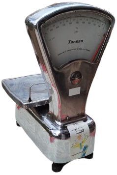 TARSAN LTD YERLİ URETİM KADRANLI IBRELİ KROM NIKEL TARTI ALETİ BASKUL KOMPLE MEKANİK CALISIR ESNAF TARTI ALETİ