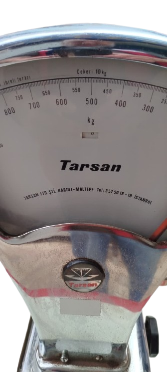 TARSAN LTD YERLİ URETİM KADRANLI IBRELİ KROM NIKEL TARTI ALETİ BASKUL KOMPLE MEKANİK CALISIR ESNAF TARTI ALETİ