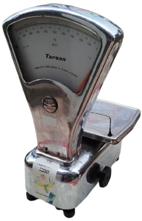 TARSAN LTD YERLİ URETİM KADRANLI IBRELİ KROM NIKEL TARTI ALETİ BASKUL KOMPLE MEKANİK CALISIR ESNAF TARTI ALETİ