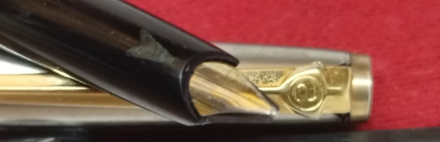 ORIJINAL KUTULU SCRIKSS CELIK KAPAKLI DOLMA KALEM KULLANILMIS SORUNSUZ 