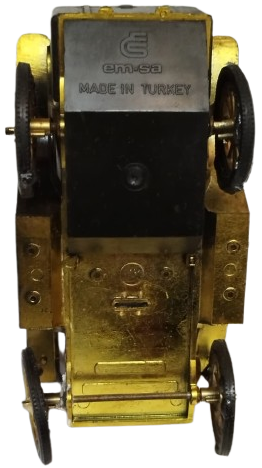 1970 YERLİ OYUNCAK EMSA VINTAGE EM-SA MADE IN TURKEY ELEKTRIKLI ANTİKA MODEL OYUNCAK ARABA