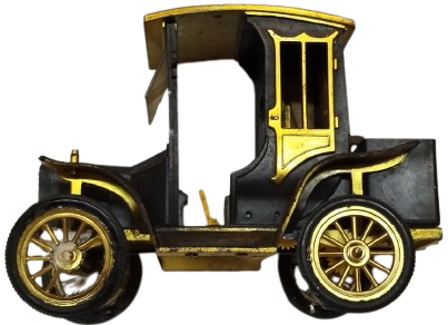 1970 YERLİ OYUNCAK EMSA VINTAGE EM-SA MADE IN TURKEY ELEKTRIKLI ANTİKA MODEL OYUNCAK ARABA