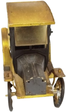 1970 YERLİ OYUNCAK EMSA VINTAGE EM-SA MADE IN TURKEY ELEKTRIKLI ANTİKA MODEL OYUNCAK ARABA