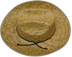 GO TEXAN LOGOLU ORİJİNAL WESTERN TARZI KOVBOY HASIR ŞAPKA