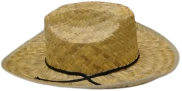 GO TEXAN LOGOLU ORİJİNAL WESTERN TARZI KOVBOY HASIR ŞAPKA