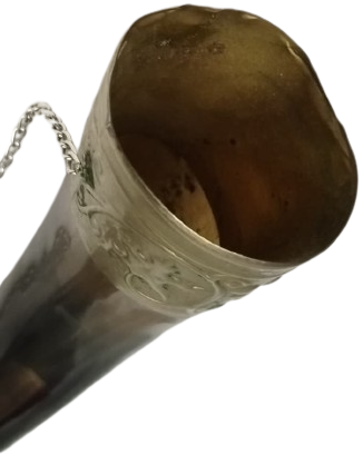  HALK ARASINDA ADI KANTSI OLARAK BILINIR DOGAL HAYVAN BOYNUZUNUN İCKİ İCMEDE KULLANILAN BARDAK