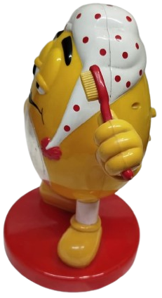 M&M DİS FIRCALAYAN YUMURTA SAAT KOLEKSİYON URUNU