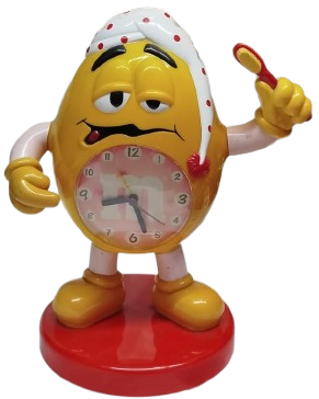 M&M DİS FIRCALAYAN YUMURTA SAAT KOLEKSİYON URUNU