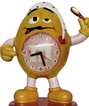 M&M DİS FIRCALAYAN YUMURTA SAAT KOLEKSİYON URUNU