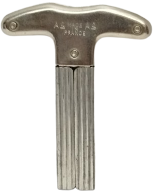 1950 AS MADE IN FRANCE TİRBUSON METAL KOLEKSİYON SİSE MANTAR ACICI DELMEDEN CIKARICI