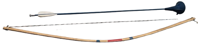 1960 ALMAN VANTUZLU OK VE AHŞAP YAYLI GERDİRMELİ OYUN VE EĞLENCE SETİ