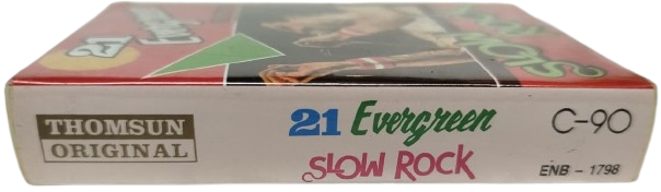 1980 THOMSUN ORIGINAL 21 EVERGREEN SLOW ROCK ANTİKA KOLEKSİYONLUK MAXELL KASET C-90