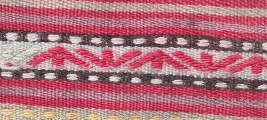 ANTİKA ANADOLU YORUK YORESİ EL DOKUMASI KÖK BOYALI TURK MOTİFLİ YÜN KİLİM