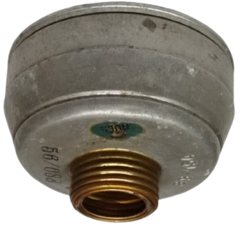 1930 ORİJİNAL İKİNCİ DÜNYA SAVAŞI DÖNEMİ ALMAN ASKERİ KİMYASAL VE BİYOLOJİK GAZ MASKESİ FİLTRESİ