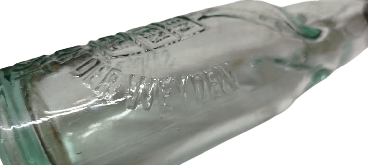 OSMANLI PAZARINDA SATILAN SANDER DAEMS VAN DER WEYDEN DIEST IN DEN ZOETEN INVAL BİLYALI CAM GAZOZ VE MADEN SUYU ŞİŞESİ