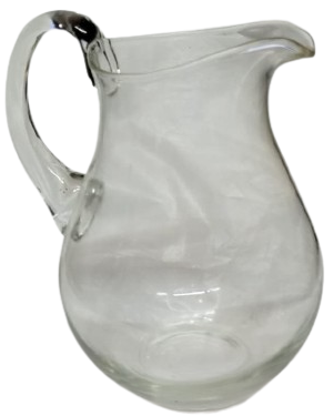 EL YAPIMI ÜFLEME SURAHİ CAM GELENEKSEL ŞIK TASARIMLI SUNUM SÜRAHİSİ KARAF