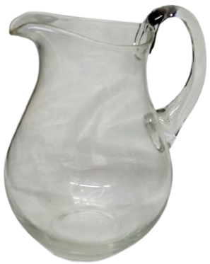 EL YAPIMI ÜFLEME SURAHİ CAM GELENEKSEL ŞIK TASARIMLI SUNUM SÜRAHİSİ KARAF