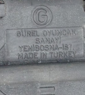 1980 TENEKE GÜREL OYUNCAK YERLİ ÜRETİM VİNTAGE A12 GT SERİSİ NADİR KOLEKSİYONLUK NOSTALJİK SARI ARABA