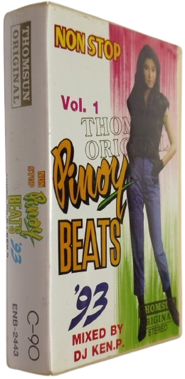 1990 THOMSUN ORIGINAL KUTUSUNDA PINOY BEATS 93 MIXED BY DJ KEN P VOL 1 KASET