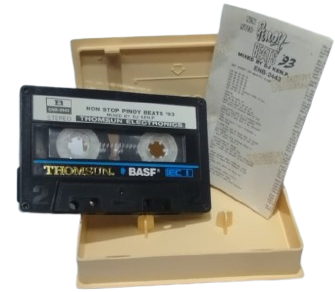 1990 THOMSUN ORIGINAL KUTUSUNDA PINOY BEATS 93 MIXED BY DJ KEN P VOL 1 KASET