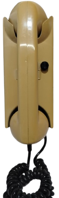 1970 TEL-SES İSTANBUL ÜRETİMİ ANTİKA DUVAR ASMA TİPİ ÇEVİRMESİZ NOSTALJİK DAHİLİ TELEFON