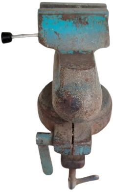 1960 ANTİKA CELİK  DÖNER TABLALI VE MASA TİPİ USTA MENGENE KOLEKSİYONLUK VE KULLANIMA UYGUNDUR