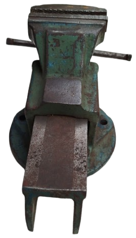 1970 100 LÜK DÖKÜM DEMİR SABİT TABANLI PROFESYONEL ATÖLYE VE MASAÜSTÜ PARALEL TEZGAH MENGENESİ