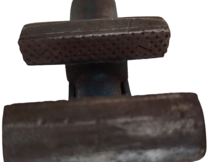 1950 ANTİKA KUYUMCU VE SAATÇİ TİPİ MASA ÜSTÜ VİDALI SICAK DOGME DEMİR EL MENGENESİ