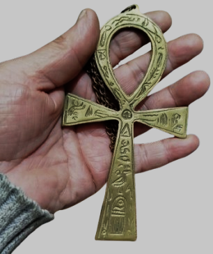 YASAM ANAHTARI  ANKH SEMBOLÜ ANTİK MISIR’DA EBEDİ YAŞAMI, VAROLUŞU VE CANLILIĞI TEMSİL EDERDİ SUNAK