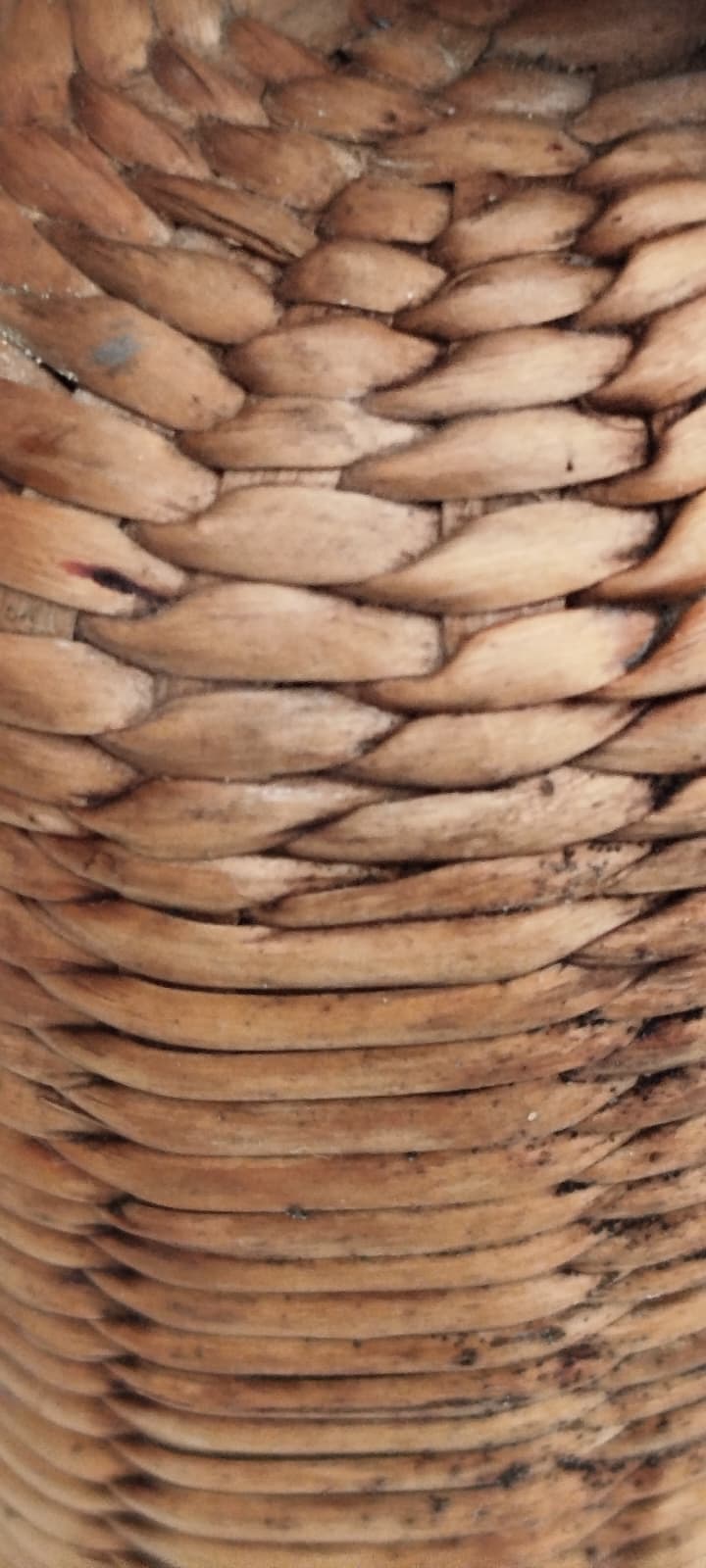 1910 VİDALİ ZİN BARDAKLI İCİ CAM MATARA DIS KISMI HASIR ORGULU 