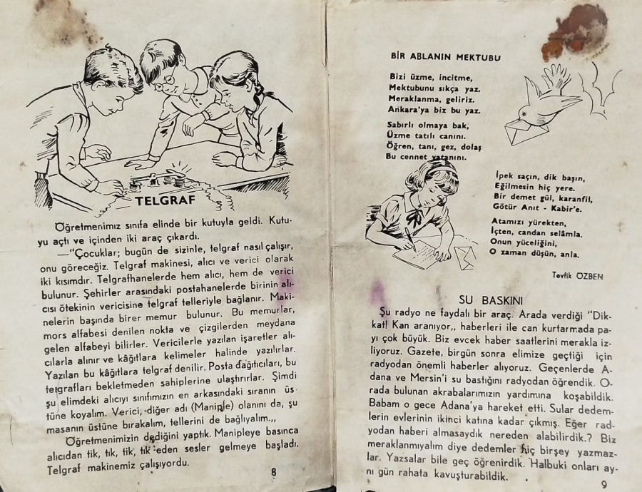  1970 DERGİ OKUL SESİ HAFTALIK OGRENCİ DERGİLERİ SAYI 15 HABERLESME KİMLERLE HABERLESİYORUZ