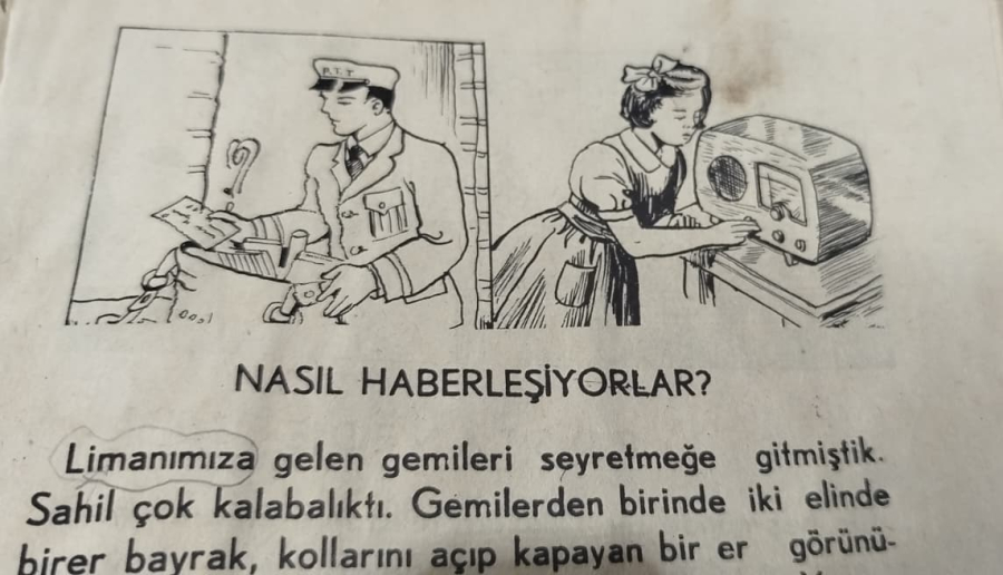  1970 DERGİ OKUL SESİ HAFTALIK OGRENCİ DERGİLERİ SAYI 15 HABERLESME KİMLERLE HABERLESİYORUZ