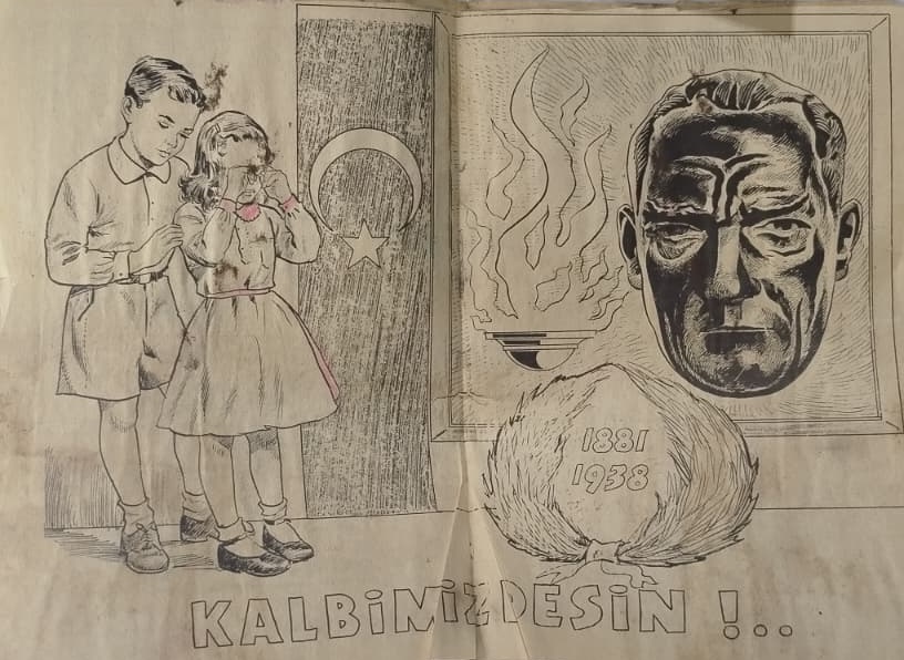 1970 DERGİ OKUL SESİ HAFTALIK OGRENCİ DERGİLERİ SAYI 3 EVİMİZ VE AİLEMİZ YANGIN HAFTASI